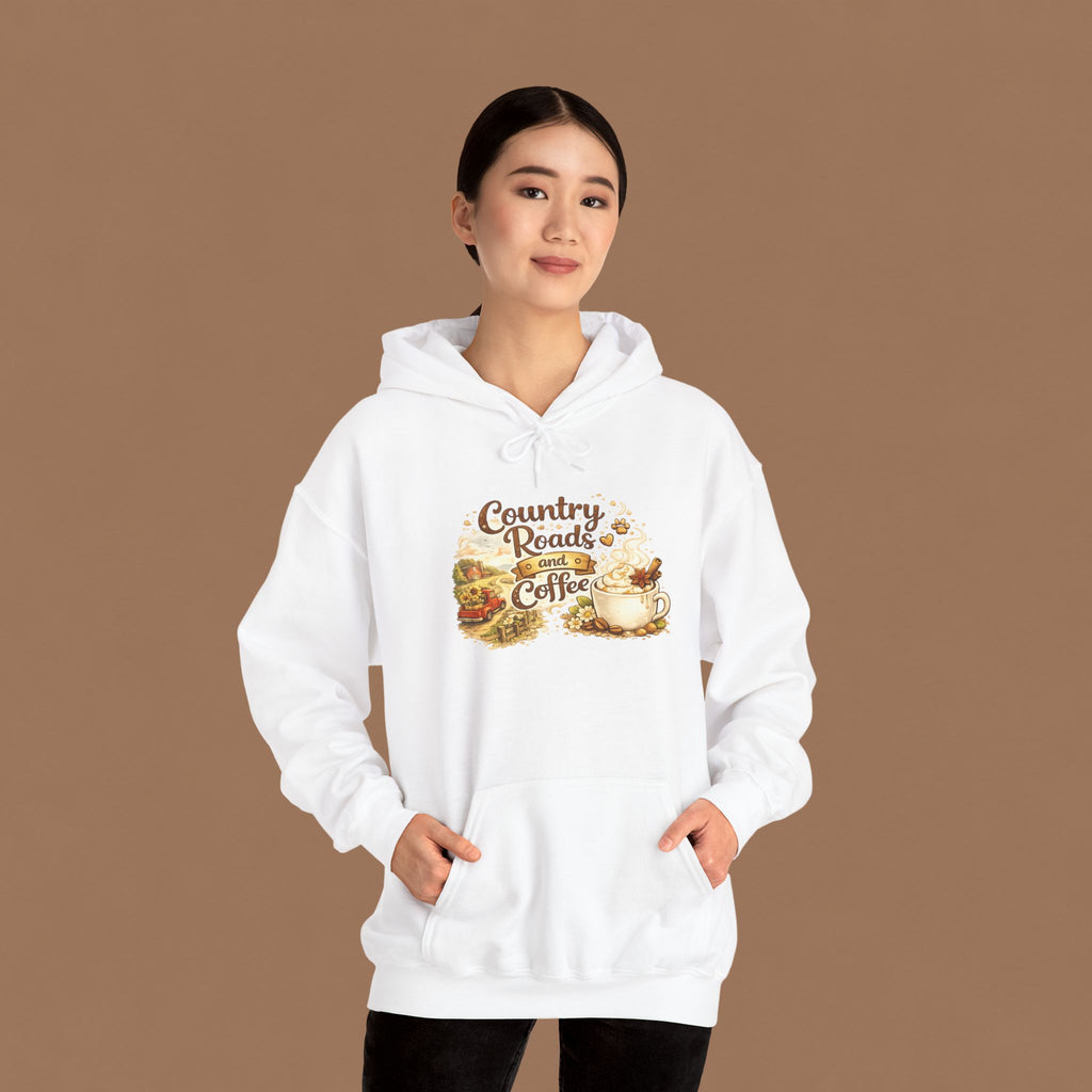 Country Roads and Coffee Hoodie
