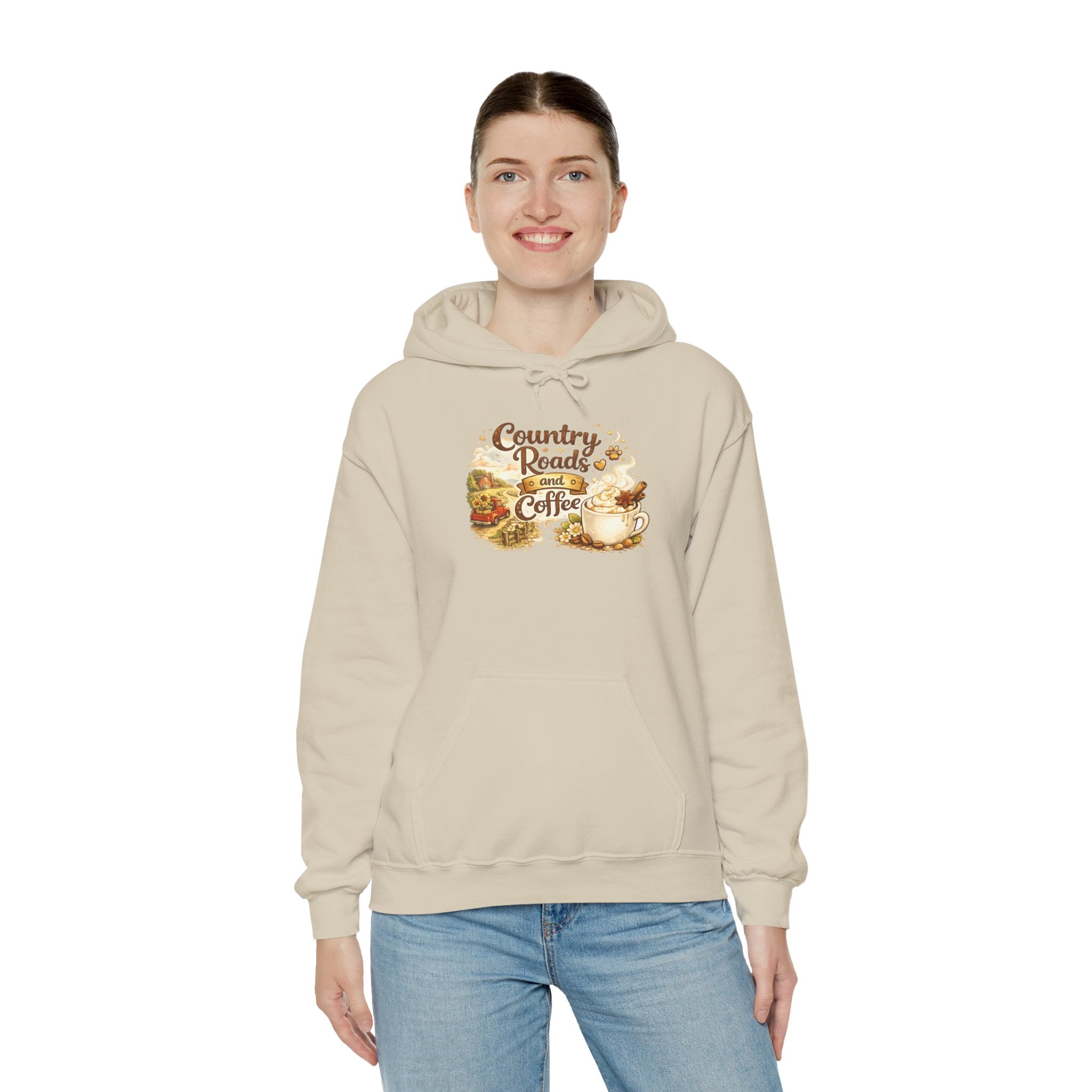 Country Roads and Coffee Hoodie
