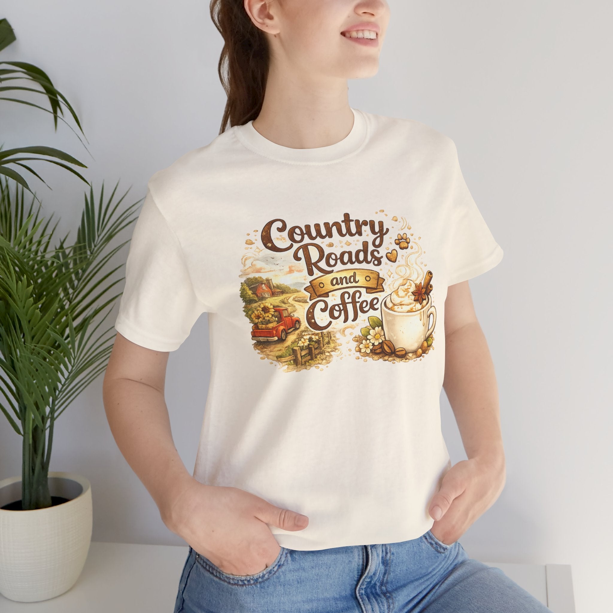 Country Roads and Coffee T‑Shirt