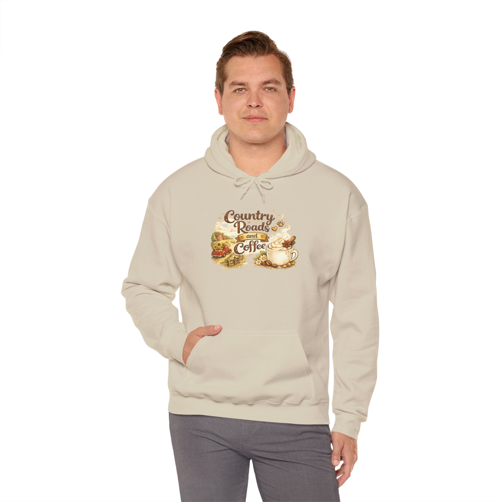 Country Roads and Coffee Hoodie