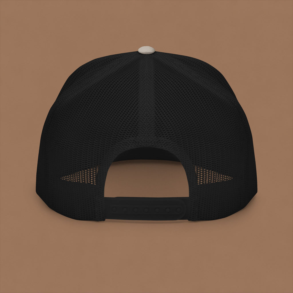 Country Roads and Coffee Trucker Hat — Rustic Coffee Lover Cap