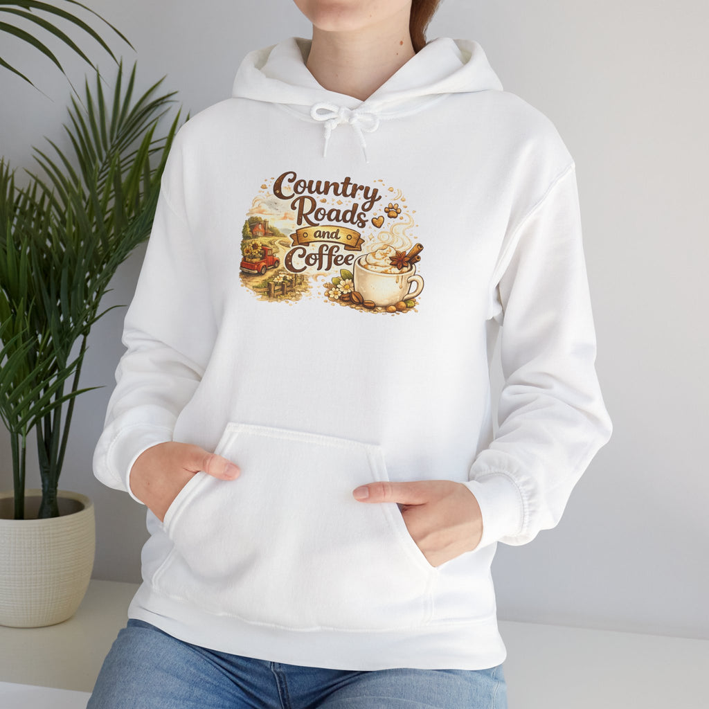 Country Roads and Coffee Hoodie