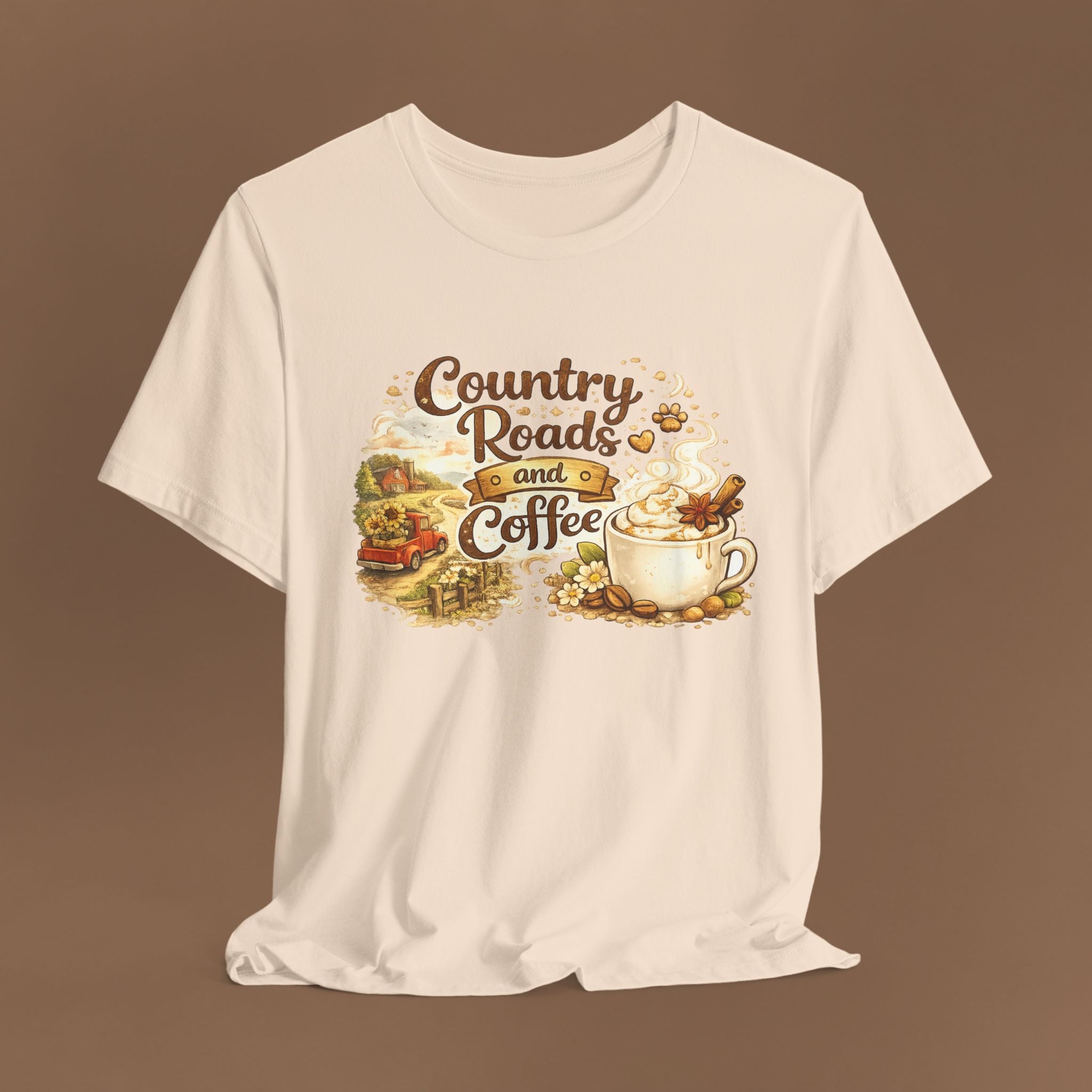 Country Roads and Coffee T‑Shirt