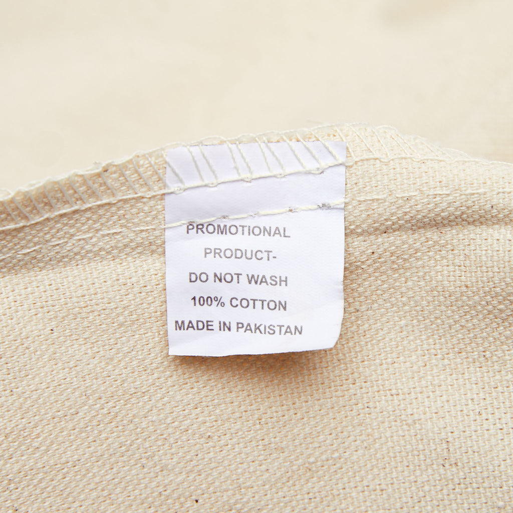 Tote Bag — "Country Roads and Coffee" Rustic Cotton Canvas Tote