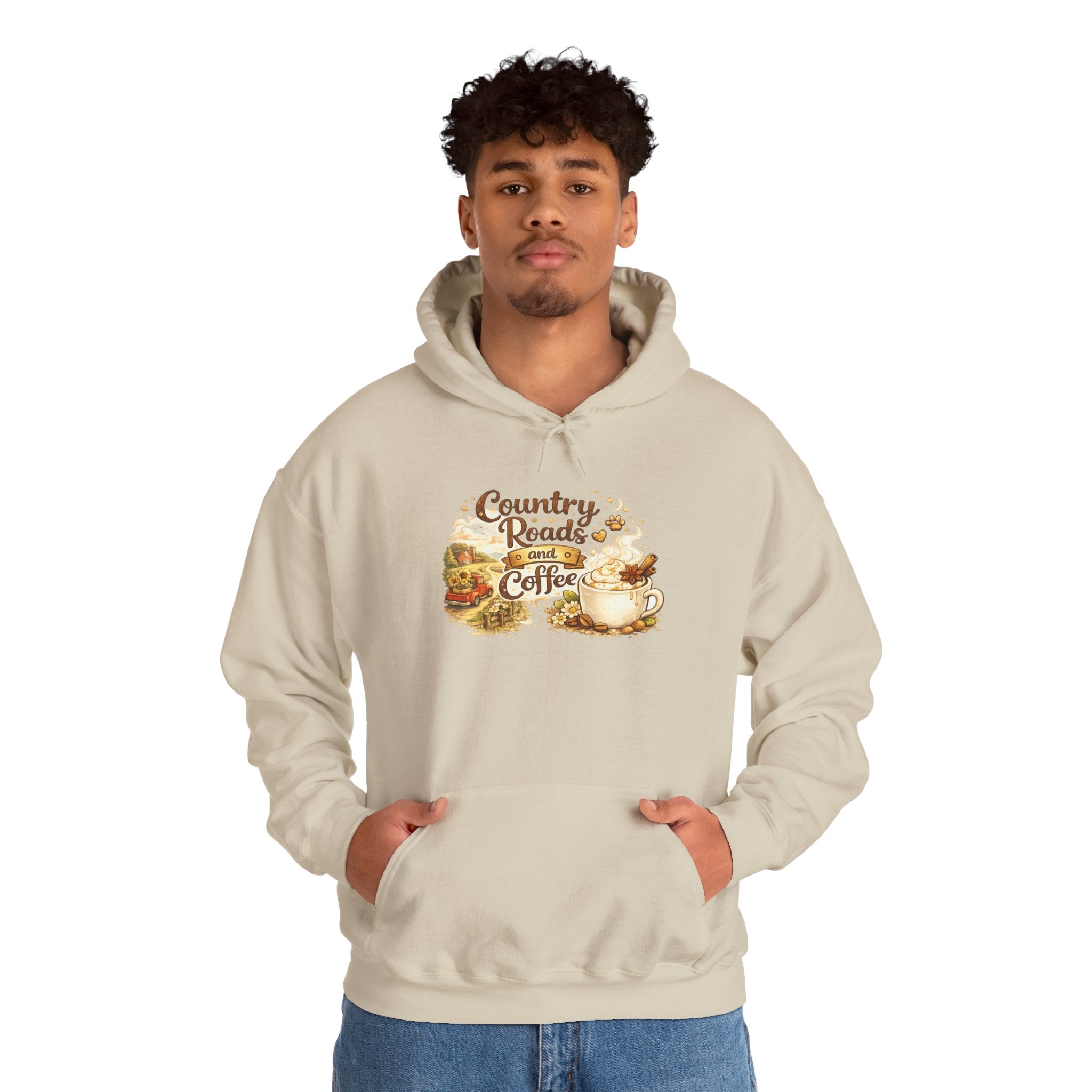 Country Roads and Coffee Hoodie