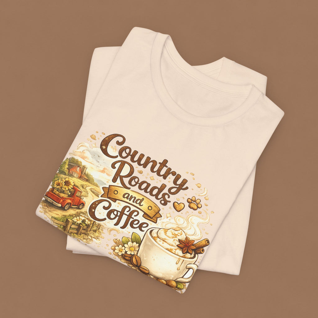 Country Roads and Coffee T‑Shirt
