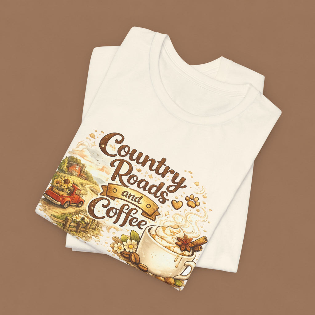 Country Roads and Coffee T‑Shirt
