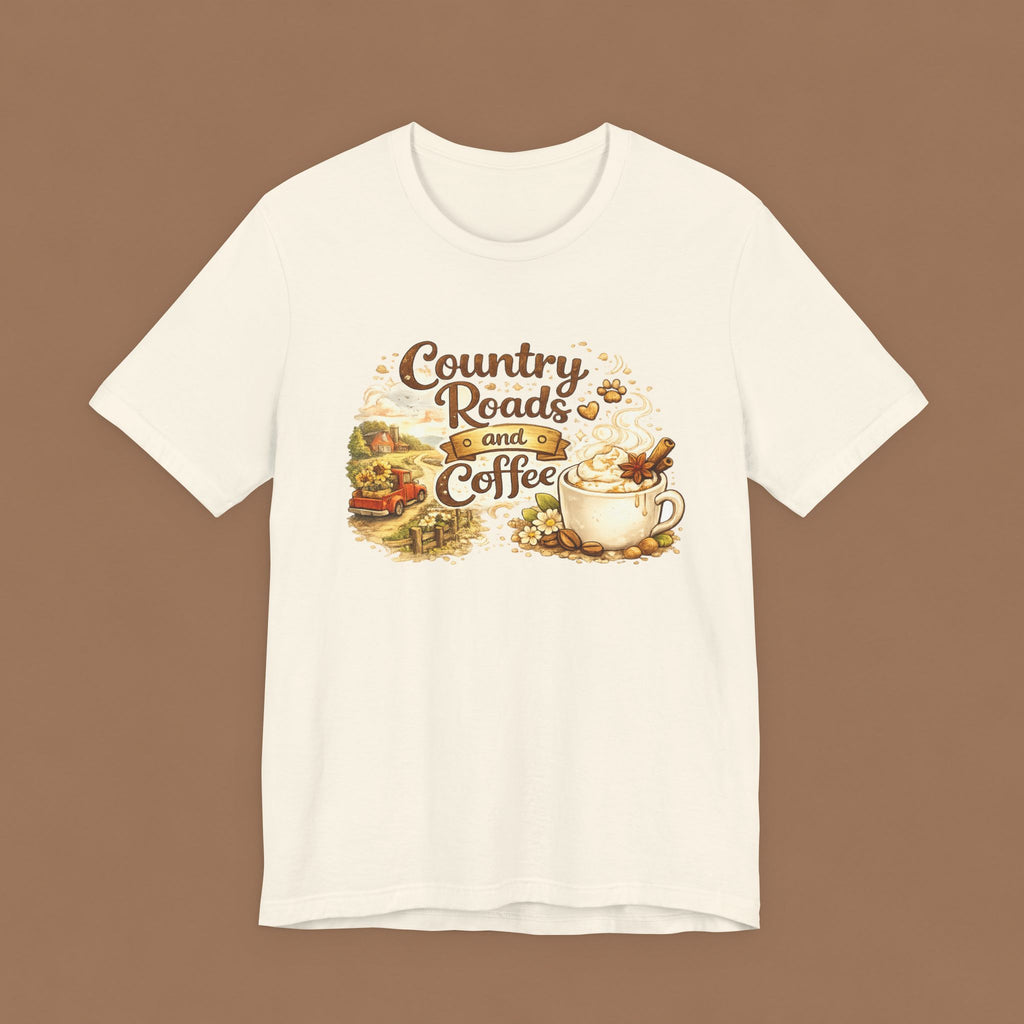 Country Roads and Coffee T‑Shirt