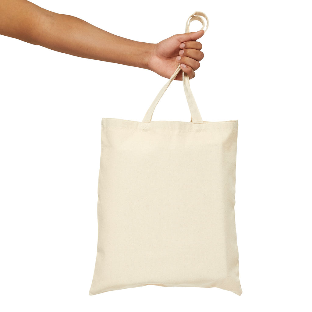 Tote Bag — "Country Roads and Coffee" Rustic Cotton Canvas Tote