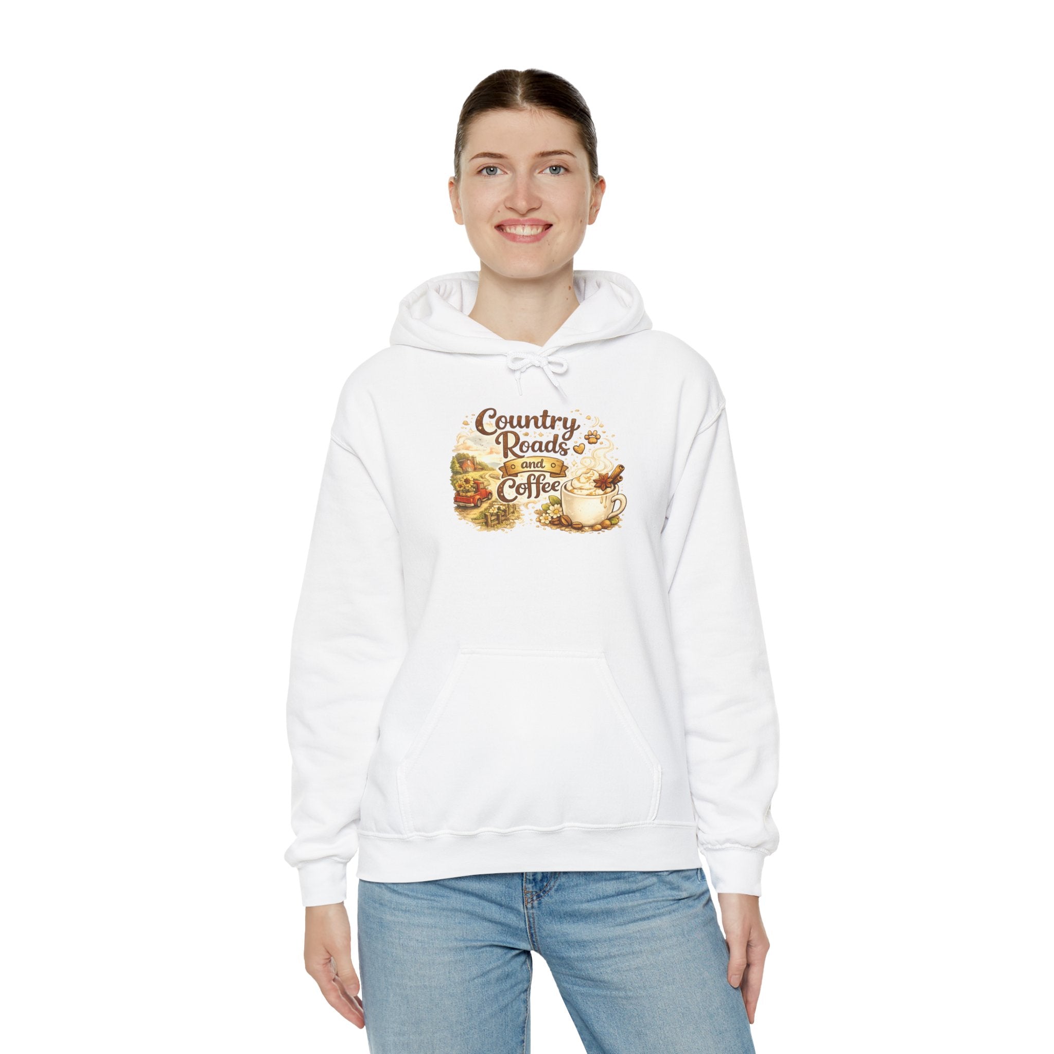Country Roads and Coffee Hoodie