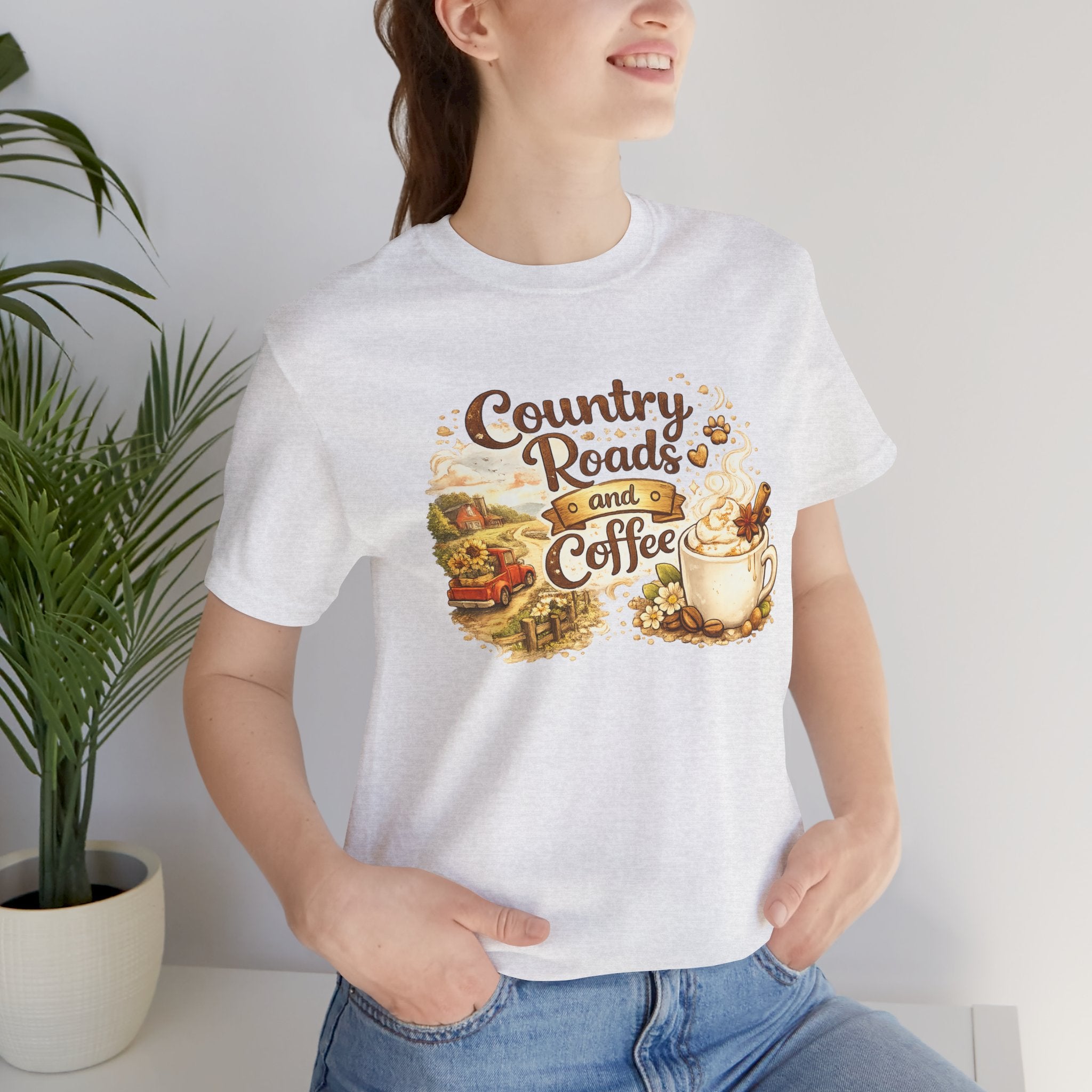 Country Roads and Coffee T‑Shirt