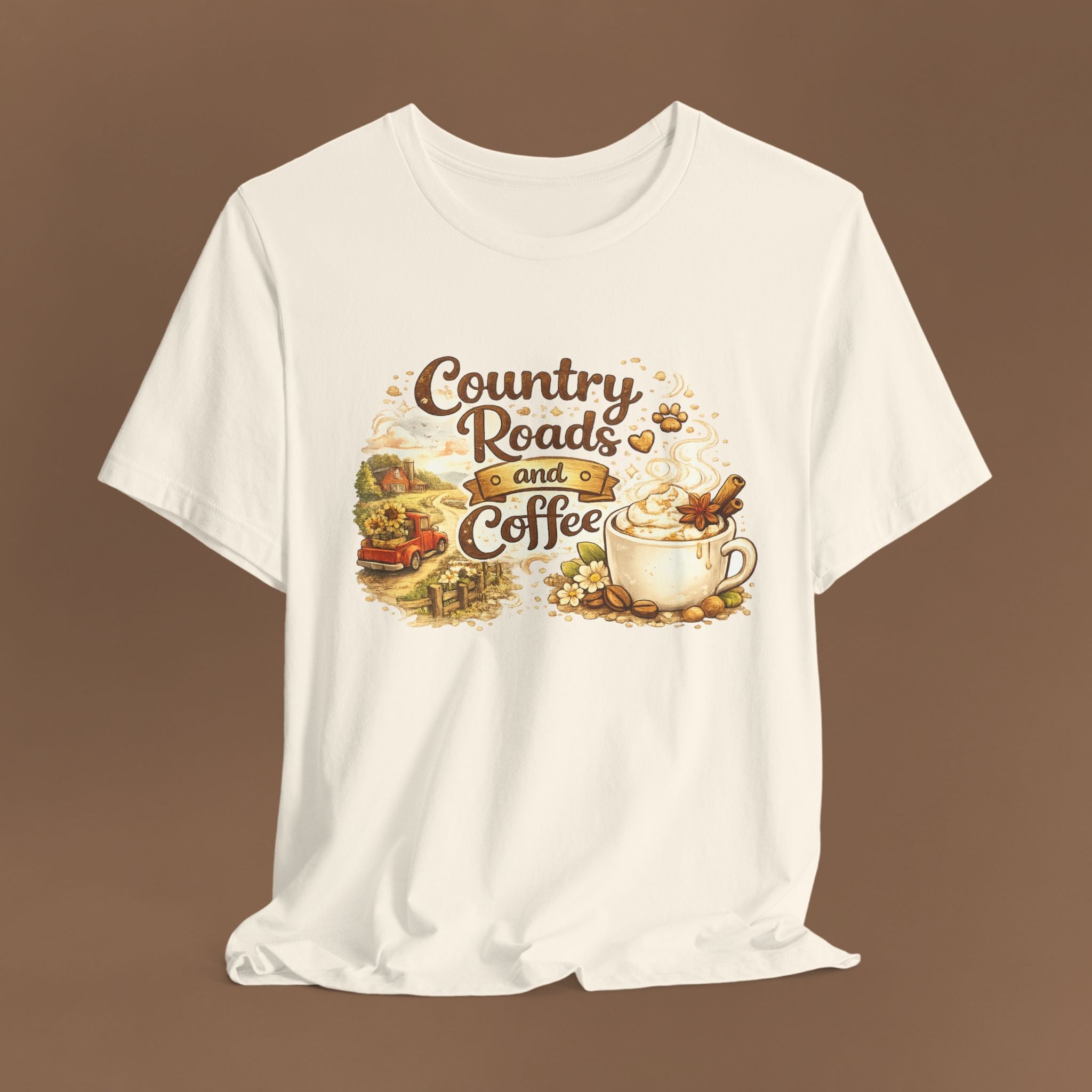 Country Roads and Coffee T‑Shirt